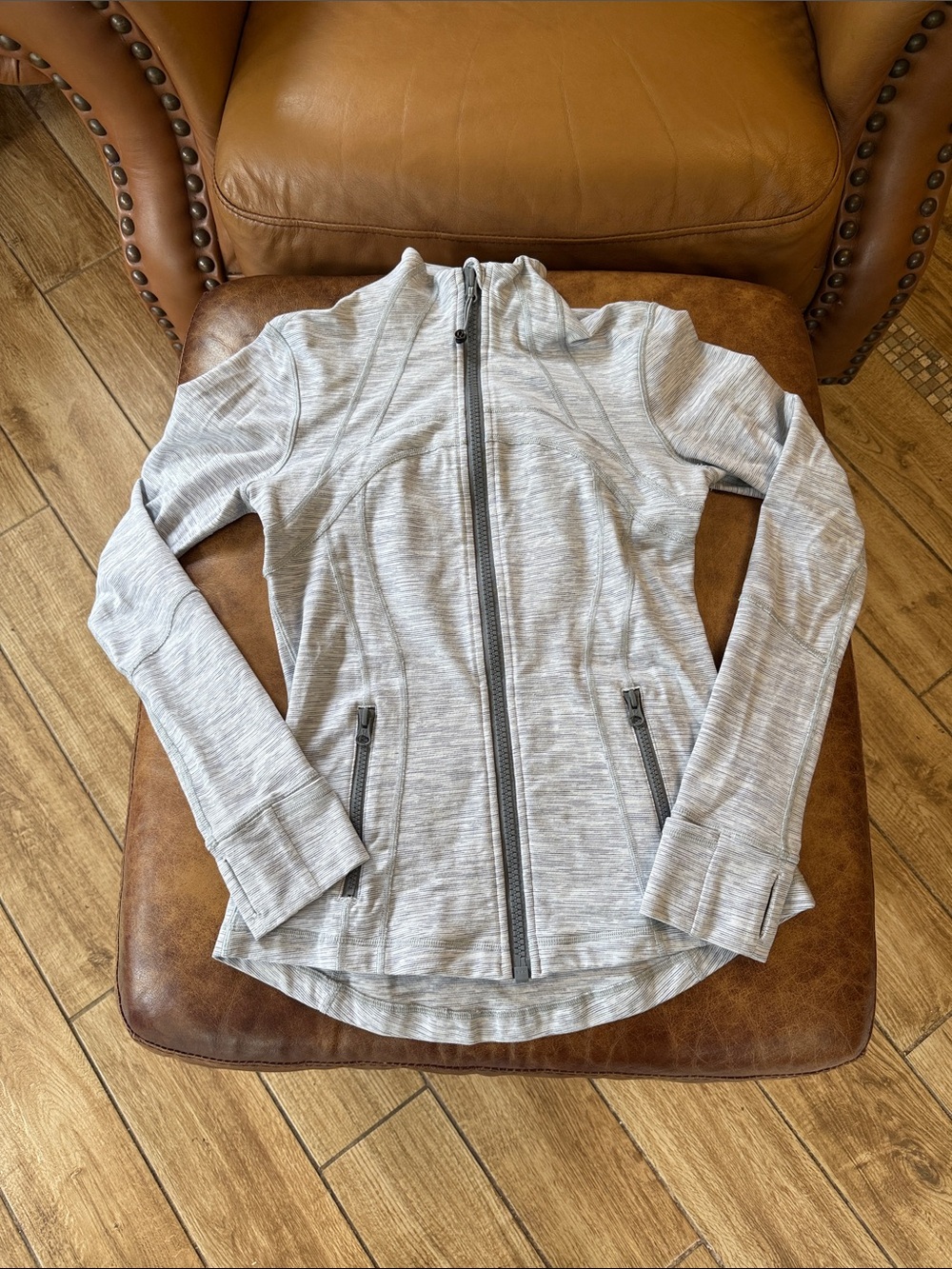 Lululemon Define Jacket Sz 6 Wee Are From Space Nimbus Battleship Grey Luon 691